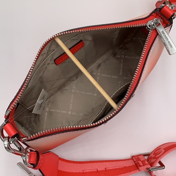 Michael Kors Jet Set Travel Tech Attached with Adjustable Coral Reef Crossbody - Picture 9 of 16